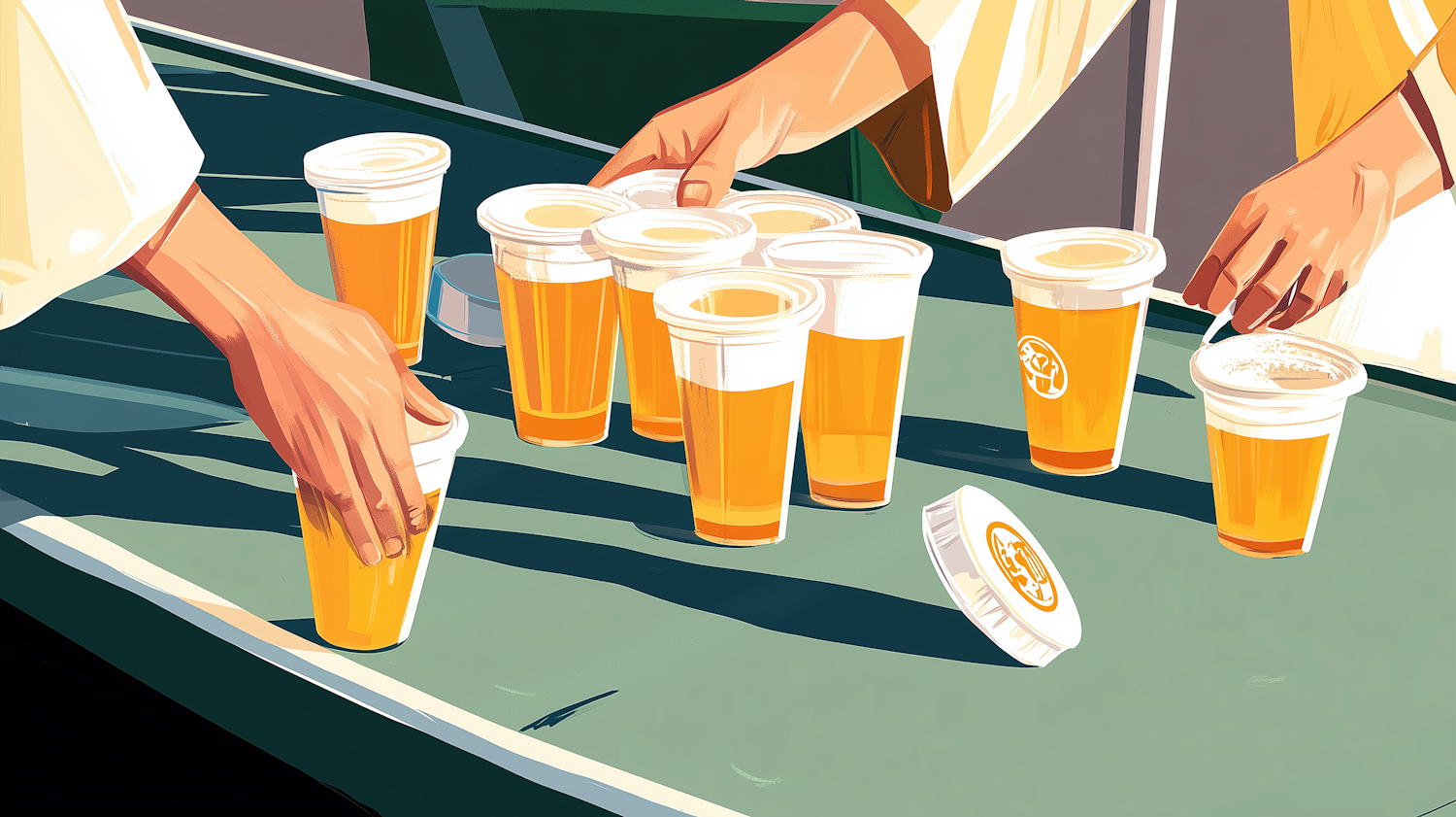 Stylized Beer Interaction