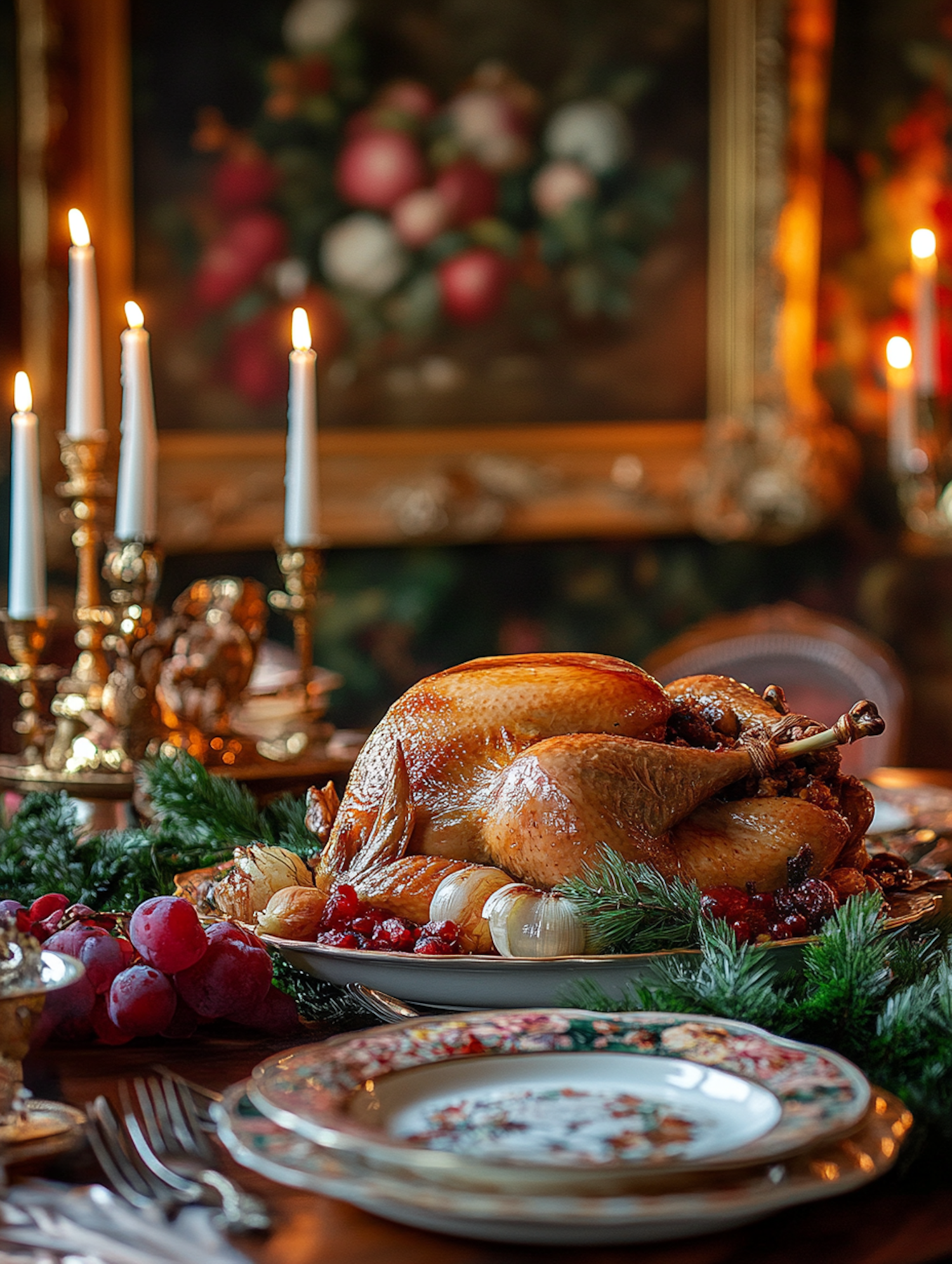 Holiday Dinner Table