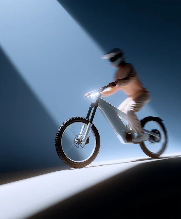 Futuristic Bike Ride