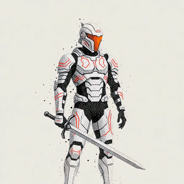 Futuristic Warrior