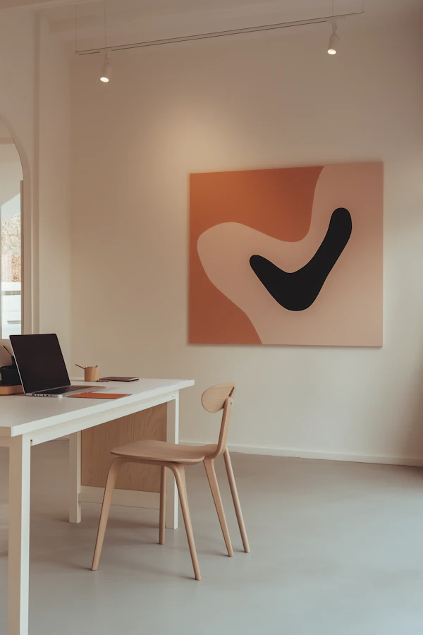 Minimalist Interior Workspace