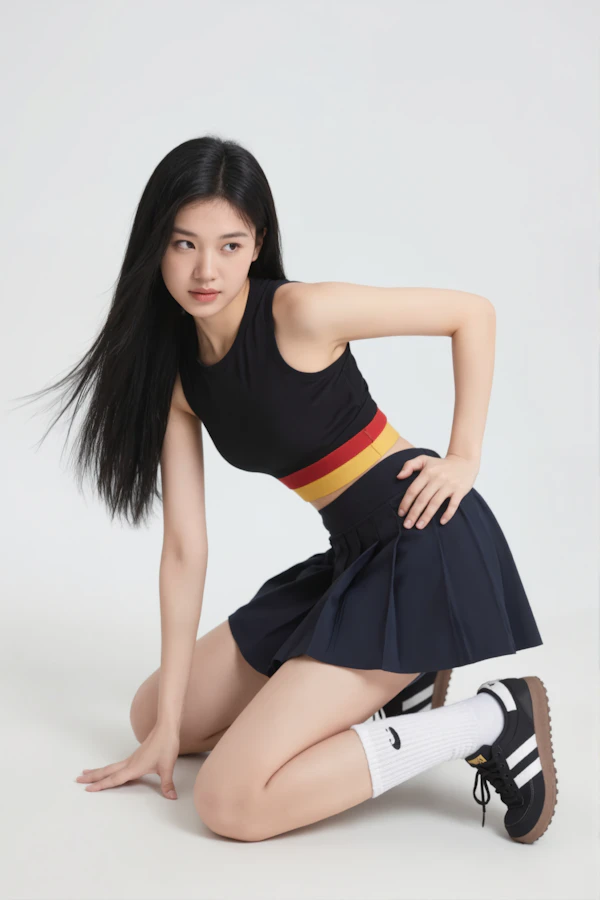 Dynamic Fashion Pose
