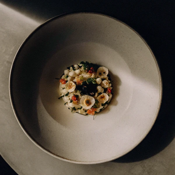 Artistic Fine Dining Dish