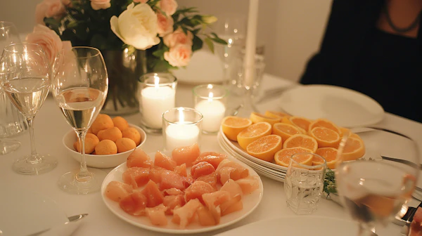 Elegant Dinner Setup