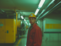Industrial Worker Portrait