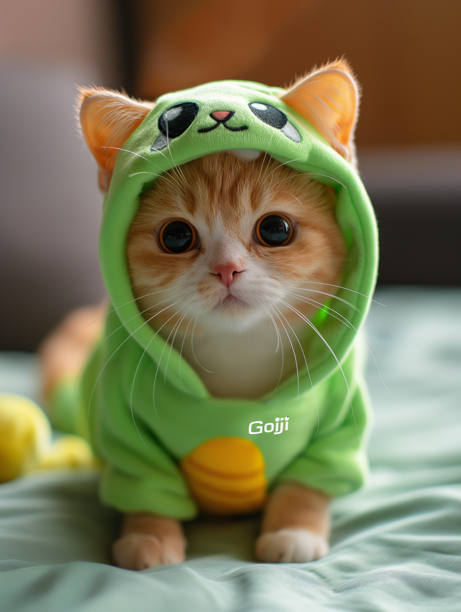 Frog Hoodie Kitten