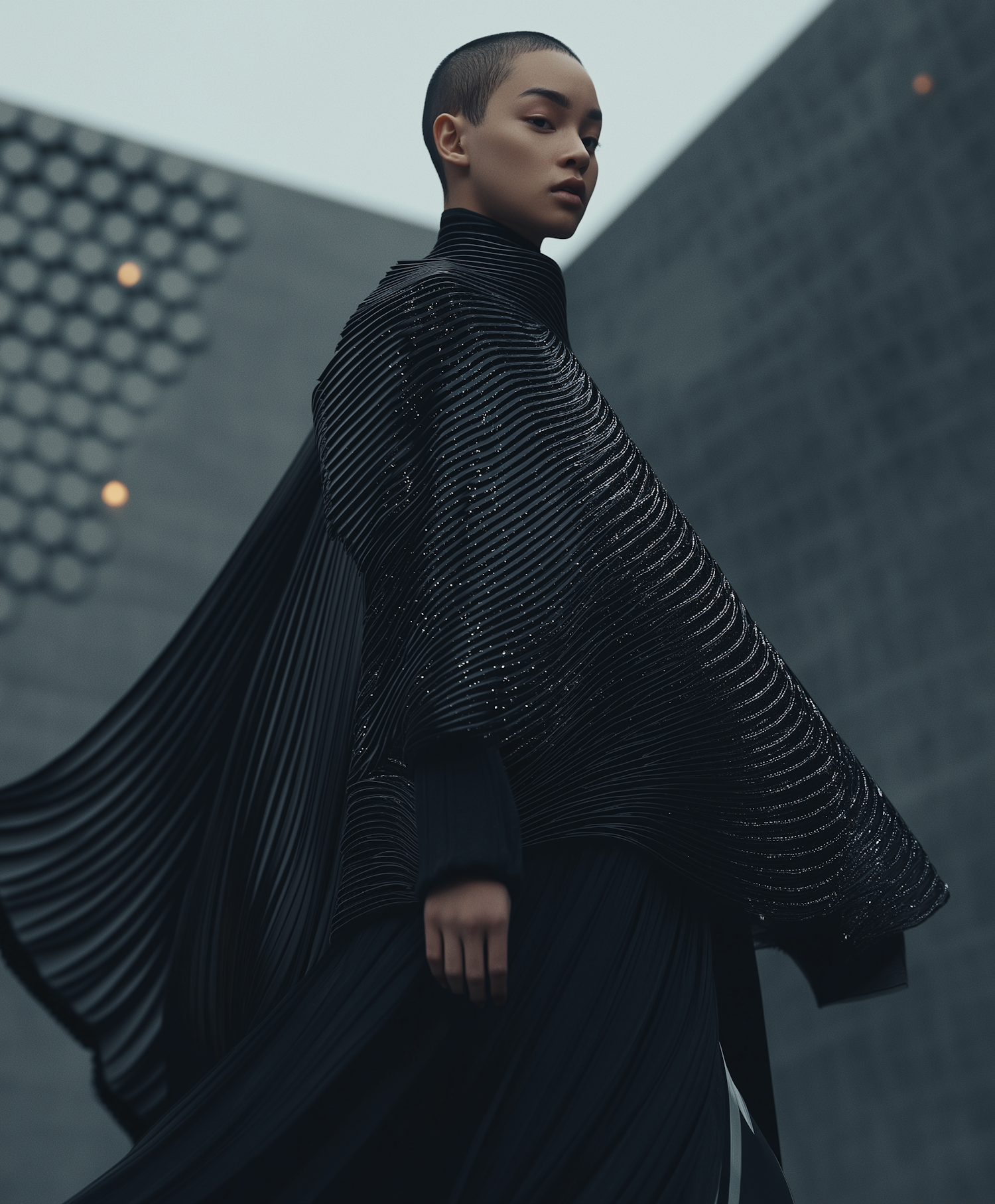 Futuristic Fashion Portrait