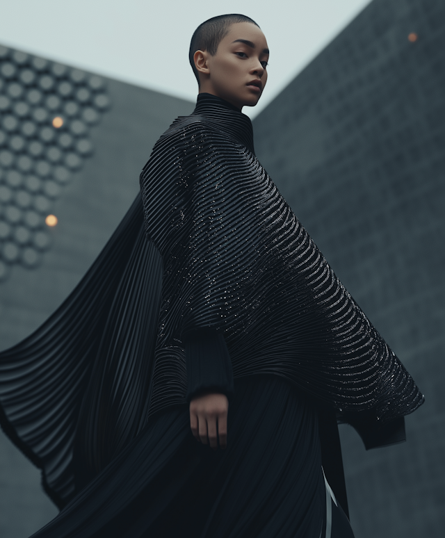 Futuristic Fashion Portrait