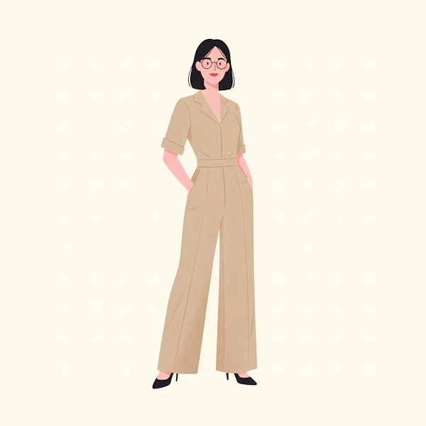Stylized Woman Portrait