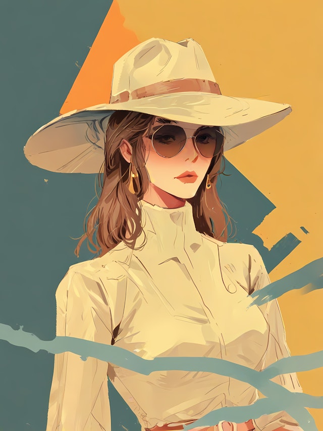 Artistic Fashion Portrait