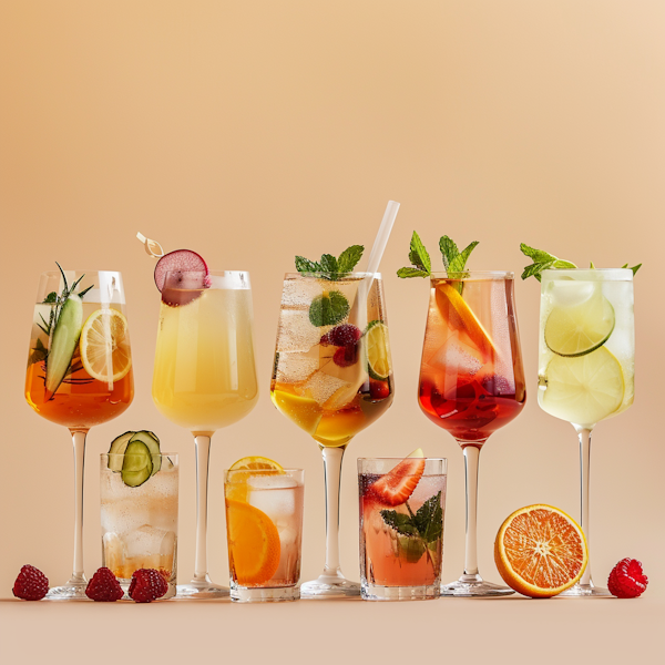 Sophisticated Cocktail Lineup