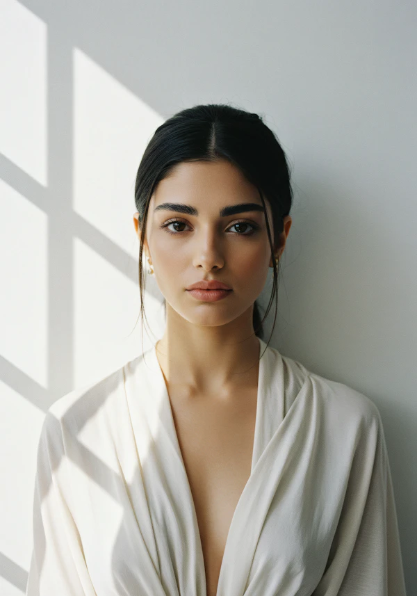 Serene Woman Portrait