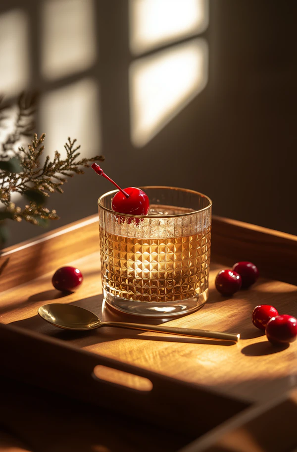 Elegant Cocktail Display