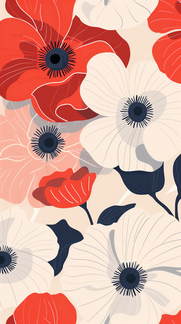 Stylized Flower Art