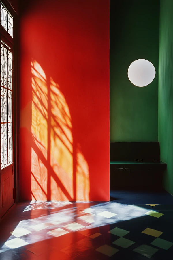 Vibrant Interior Scene