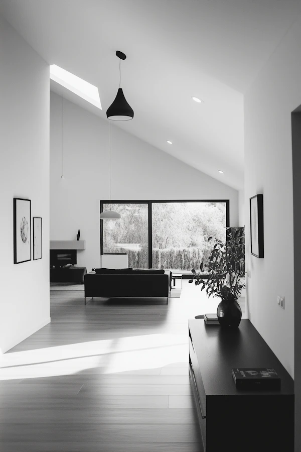 Modern Minimalist Living Room