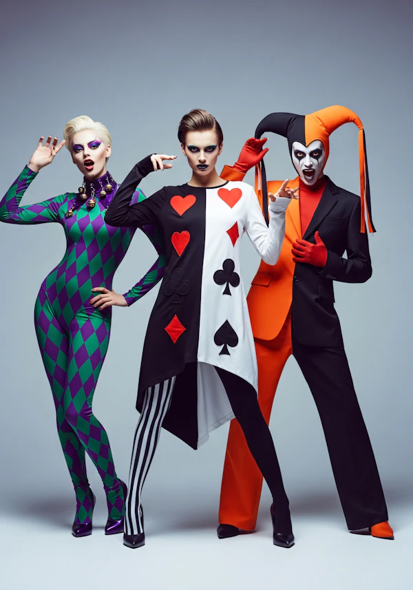 Theatrical Card Jest