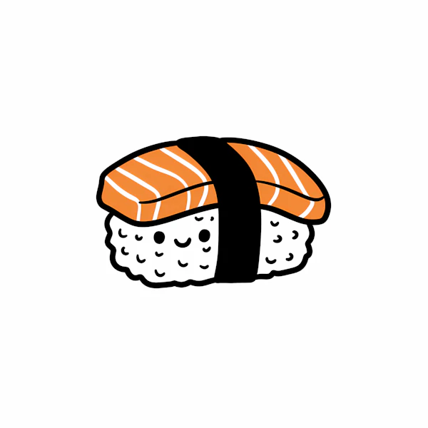 Smiling Sushi Art