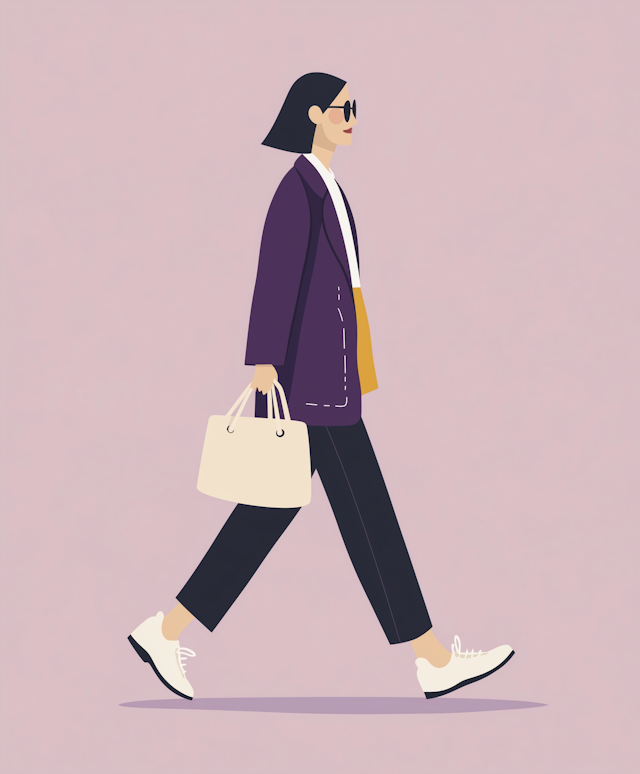 Stylish Woman Illustration