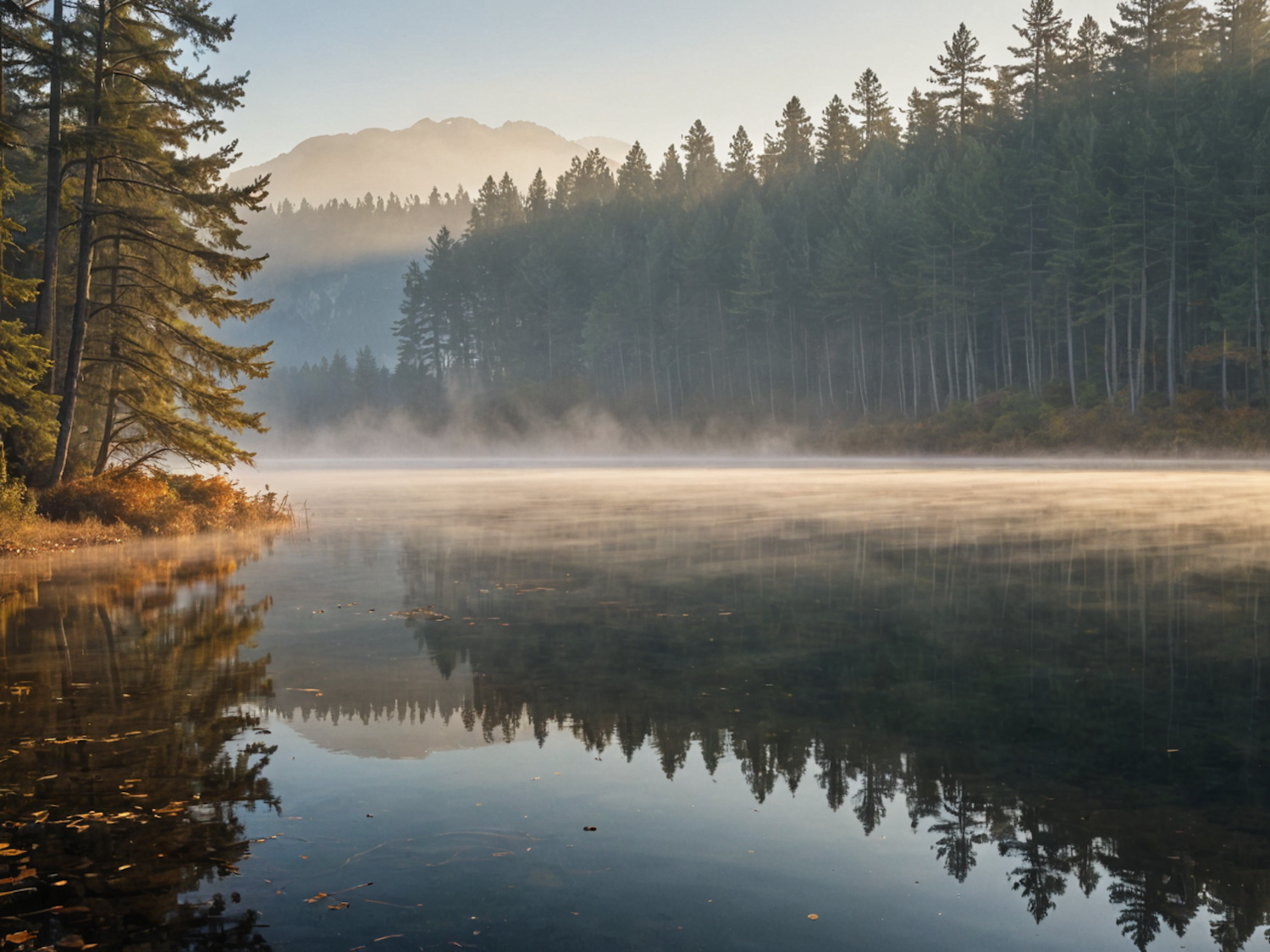 Serene Lake Landscape