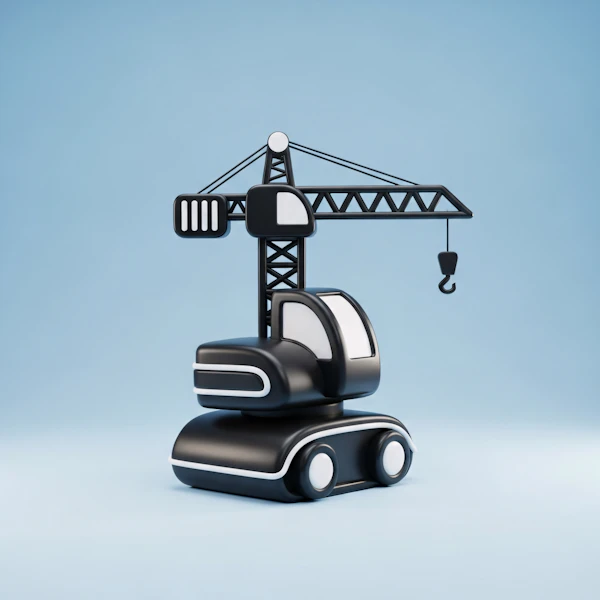 Stylized Toy Crane