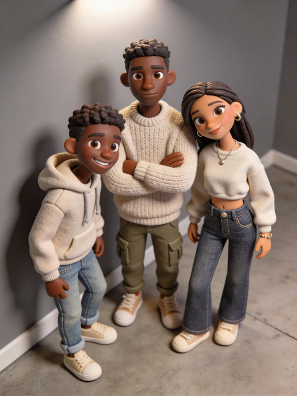 Animated Group Portrait