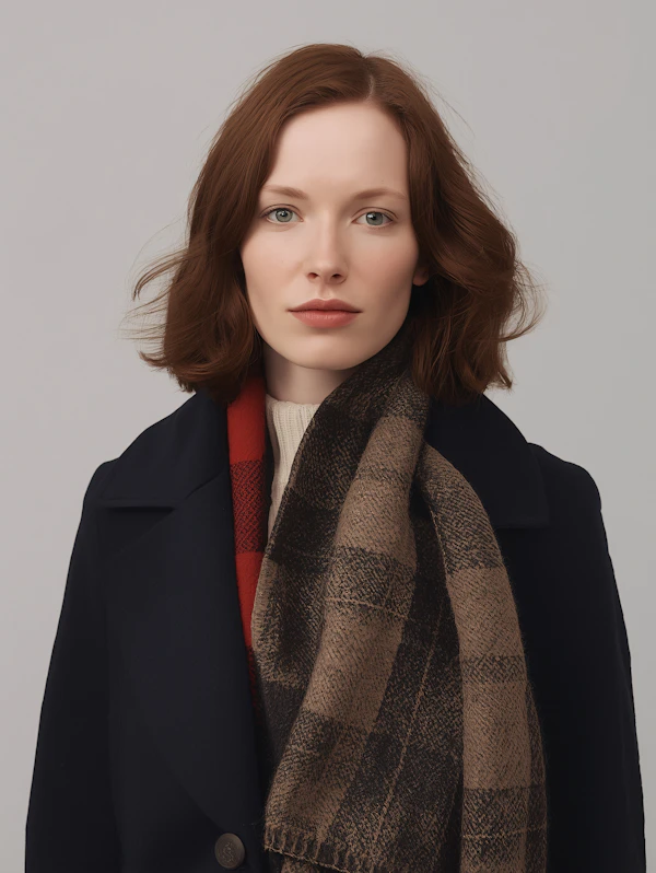 Studio Portrait of Woman
