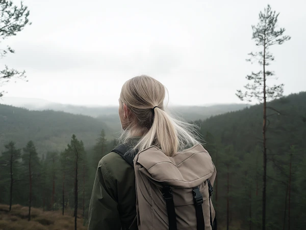 Contemplative Forest Explorer