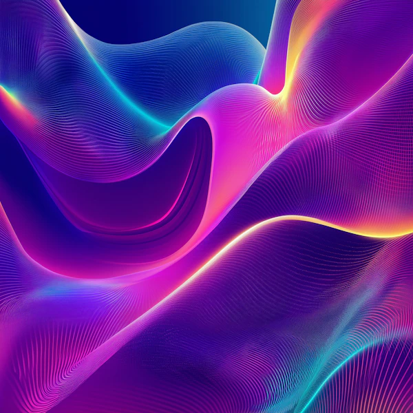 Vivid Abstract Waves