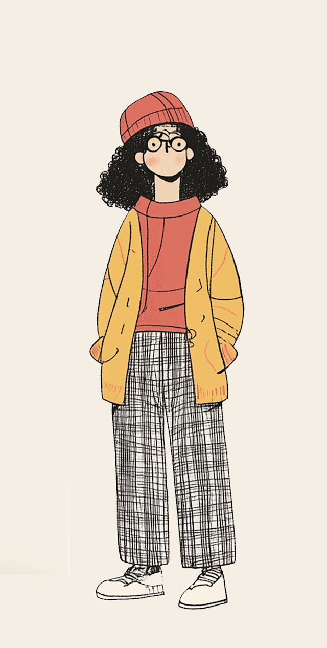 Autumnal Fashion Illustration