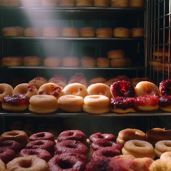 Doughnut Delight Display