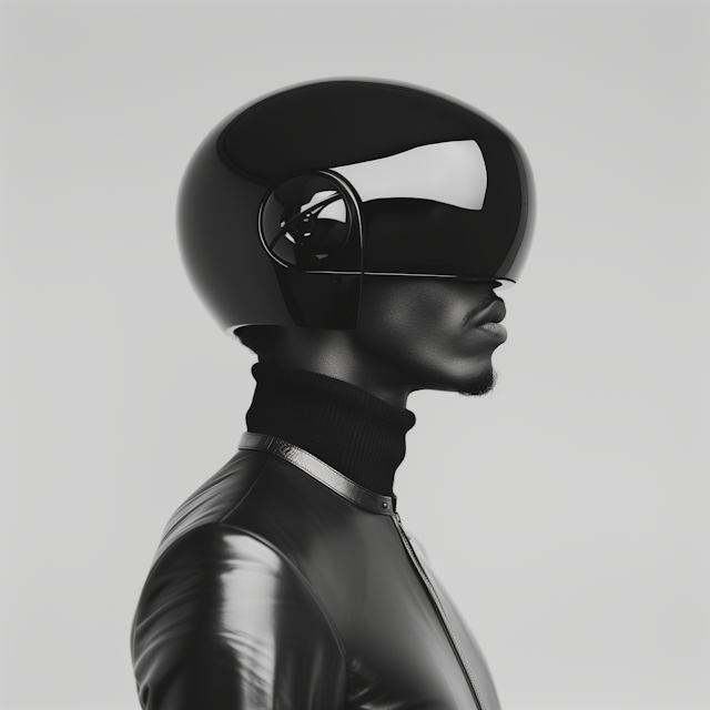 Futuristic Helmet and Fashion