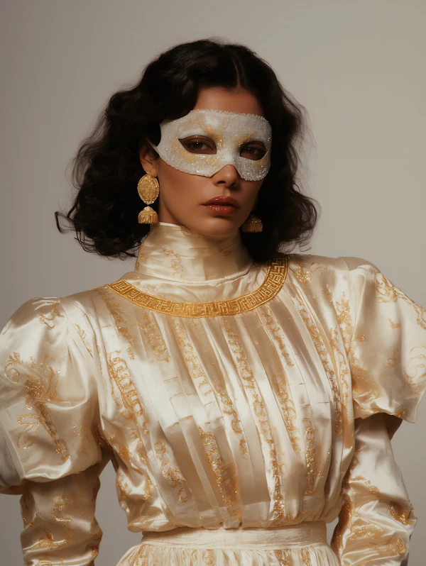 Elegant Masquerade Attire