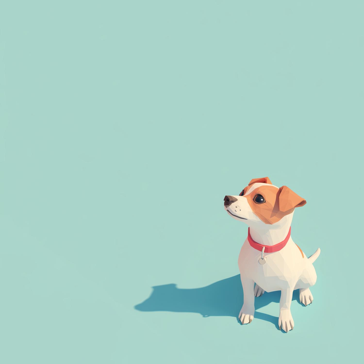 Stylized Jack Russell Terrier Illustration