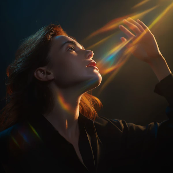 Dreamy Light Portrait