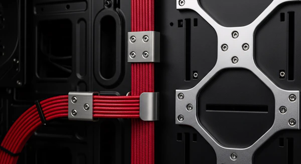 Cable Management Close-Up