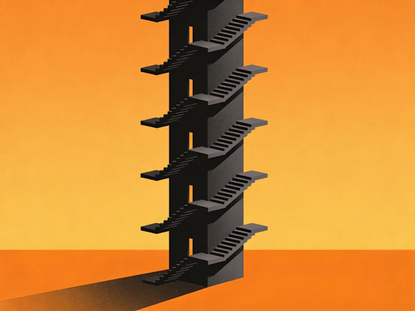 Surreal Staircase Tower