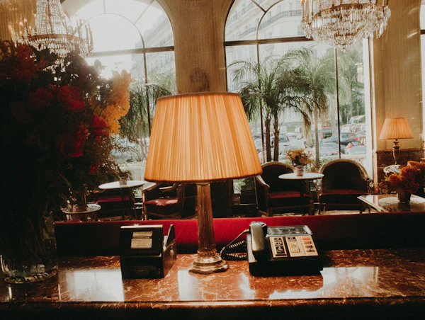 Elegant Hotel Lobby