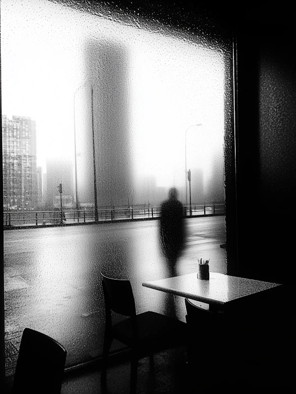 Moody Rainy Day Scene
