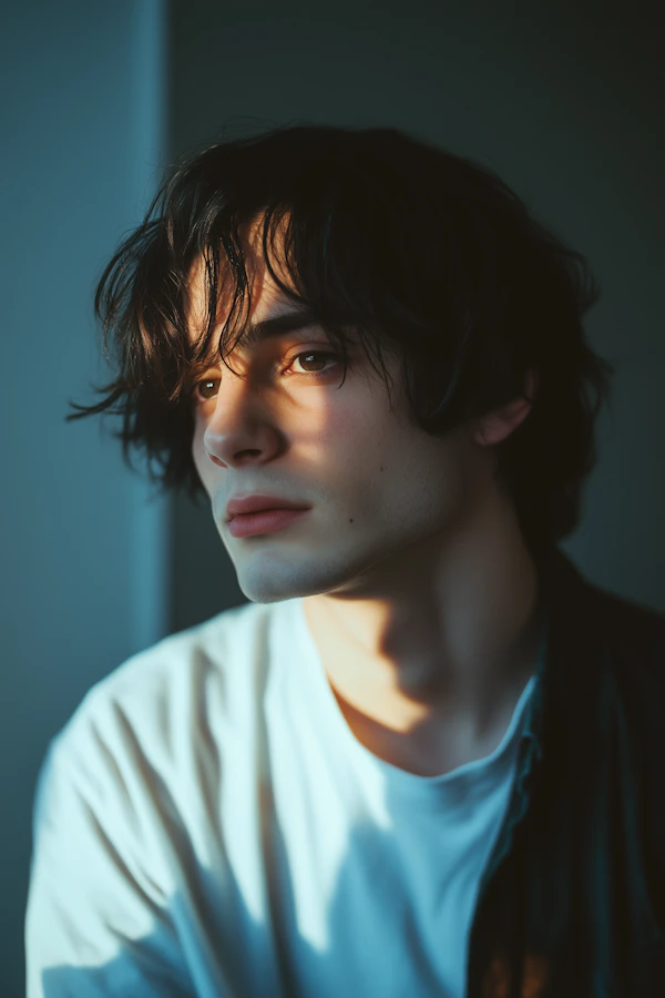 Thoughtful Young Man