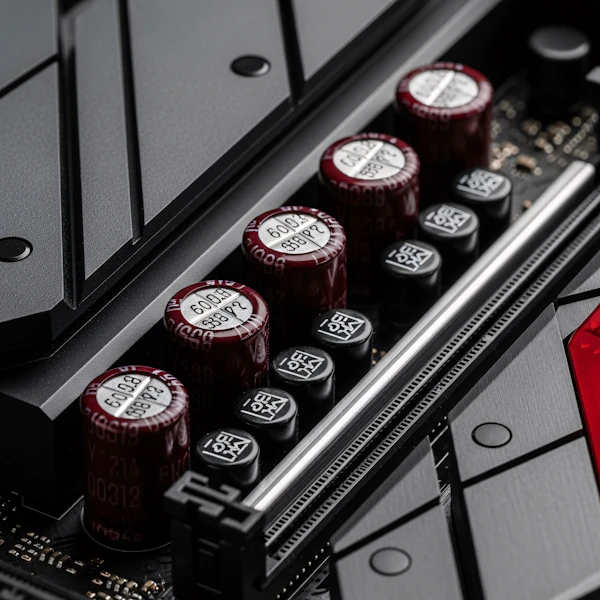 Close-Up of Motherboard