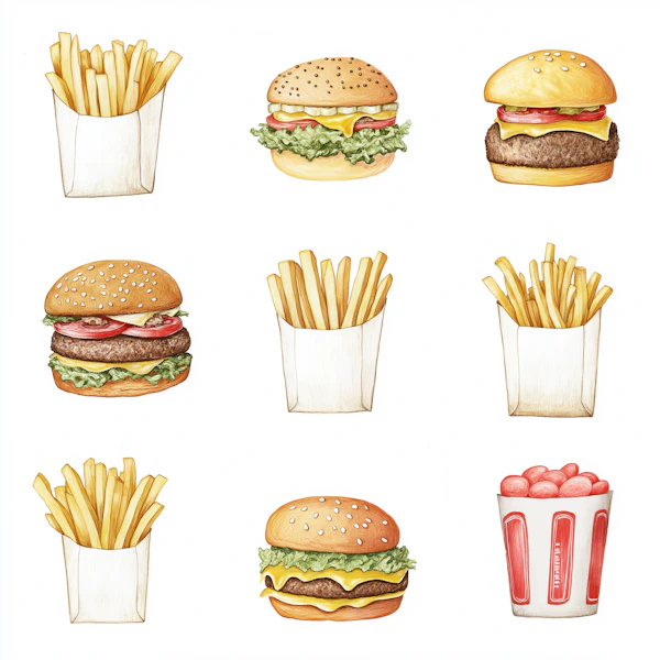 Fast Food Grid