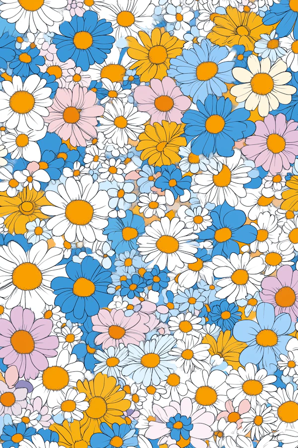 Vibrant Flower Illustration