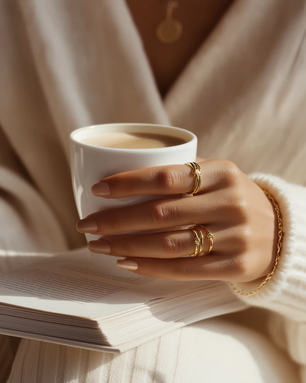 Cozy Coffee Moment