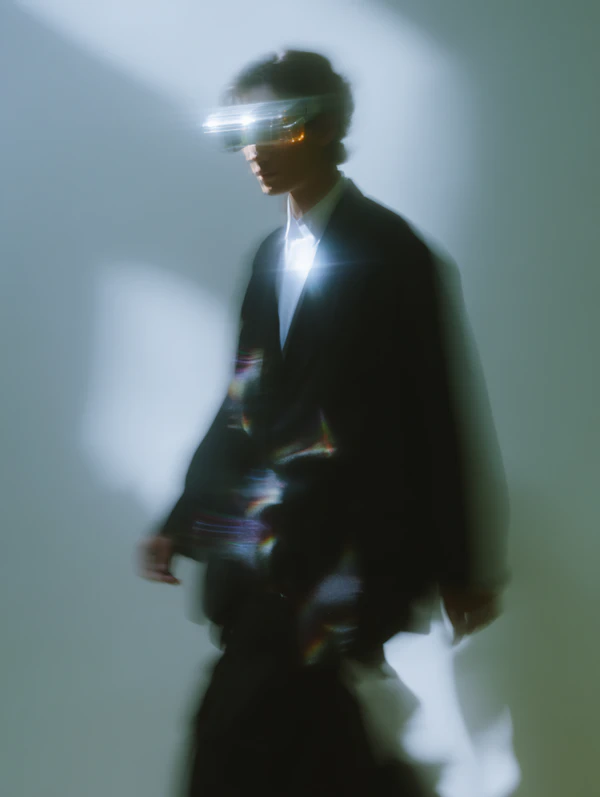 Futuristic Visor Look