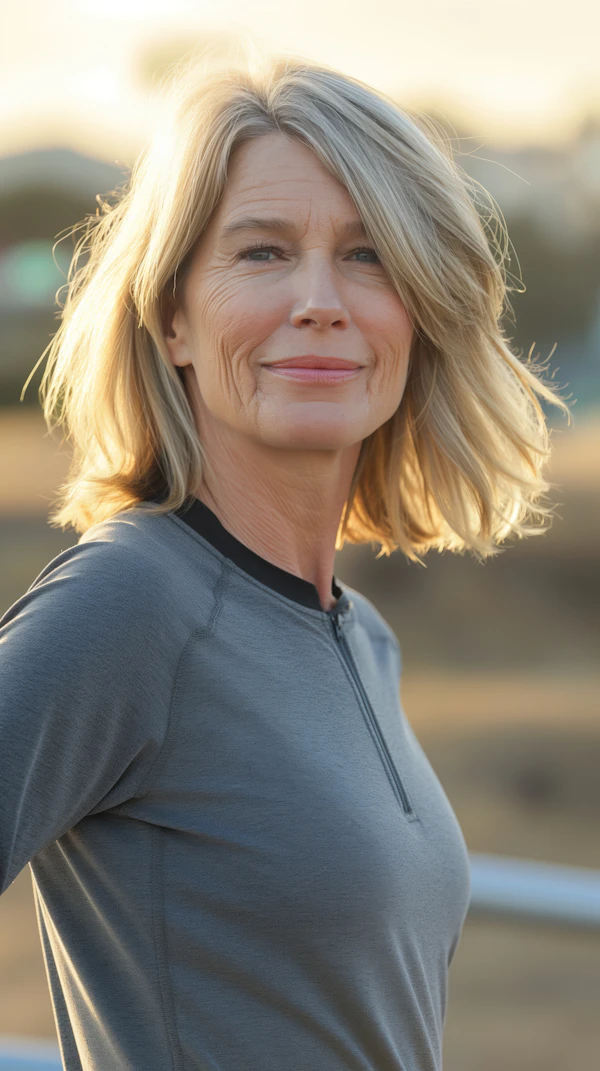 Woman in Warm Light