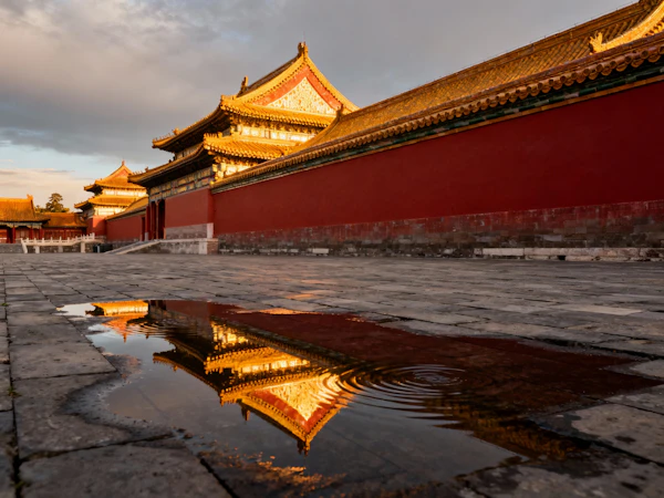 Golden Chinese Architecture