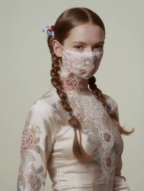 Elegant Braided Portrait