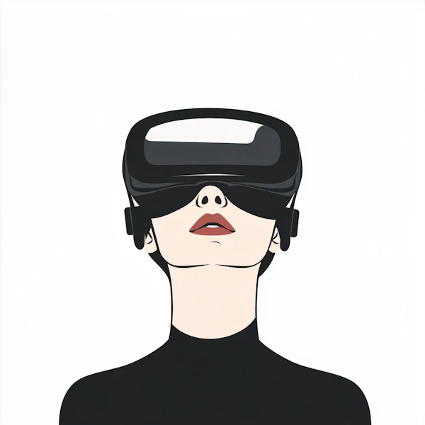VR Headset Portrait