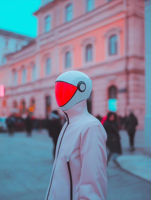 Futuristic Urban Portrait